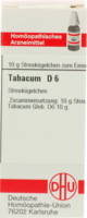 TABACUM D 6 Globuli