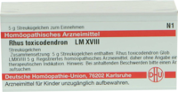 RHUS TOXICODENDRON LM XVIII Globuli