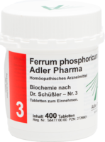 BIOCHEMIE Adler 3 Ferrum phosphoricum D 12 Tabl.