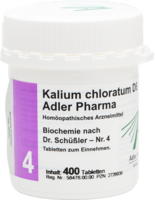 BIOCHEMIE Adler 4 Kalium chloratum D 6 Tabletten