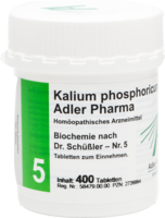 BIOCHEMIE Adler 5 Kalium phosphoricum D 6 Tabl.
