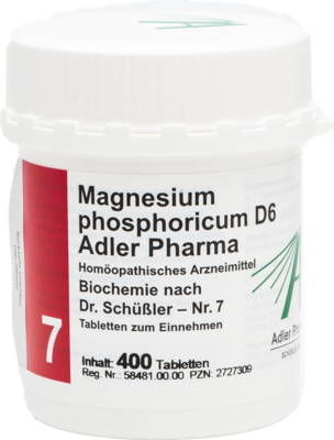 BIOCHEMIE Adler 7 Magnesium phosphoricum D 6 Tabl.