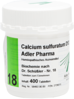 BIOCHEMIE Adler 18 Calcium sulfuratum D 12 Tabl.
