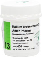 BIOCHEMIE Adler 13 Kalium arsenicosum D 12 Tabl.