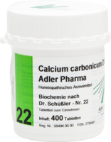 BIOCHEMIE Adler 22 Calcium carbonicum D 12 Tabl.