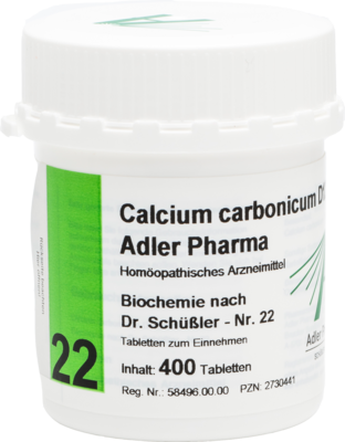 BIOCHEMIE Adler 22 Calcium carbonicum D 12 Tabl.