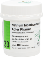 BIOCHEMIE Adler 23 Natrium bicarbonicum D 12 Tabl.