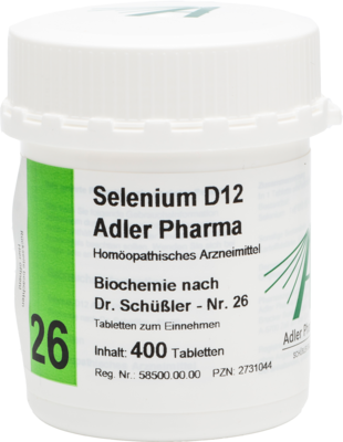 BIOCHEMIE Adler 26 Selenium D 12 Tabletten