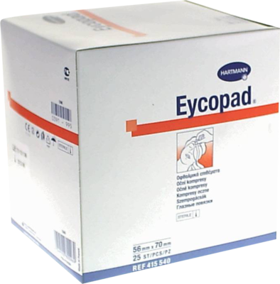EYCOPAD Augenkompressen 56x70 mm steril