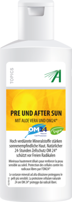 MINERALSTOFF Pre u.After Sun mit Aloe Vera Gel