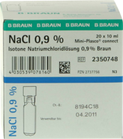 KOCHSALZLÖSUNG 0,9% Miniplasco connect