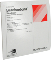 BETAISODONA Wundgaze 10x10 cm