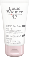 WIDMER Hand Balsam UV 10 l.P.