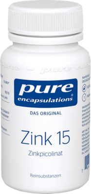 PURE ENCAPSULATIONS Zink 15 Zinkpicolinat Kapseln