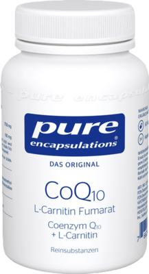 PURE ENCAPSULATIONS CoQ10 L Carnitin Fumar.Kps.