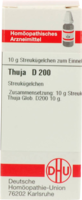 THUJA D 200 Globuli
