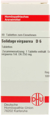 SOLIDAGO VIRGAUREA D 6 Tabletten