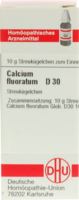 CALCIUM FLUORATUM D 30 Globuli