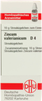 ZINCUM VALERIANICUM D 4 Globuli