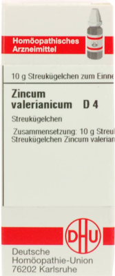 ZINCUM VALERIANICUM D 4 Globuli