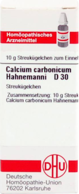 CALCIUM CARBONICUM Hahnemanni D 30 Globuli