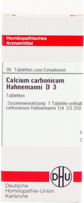 CALCIUM CARBONICUM Hahnemanni D 3 Tabletten