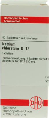 NATRIUM CHLORATUM D 12 Tabletten