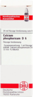 CALCIUM PHOSPHORICUM D 6 Dilution