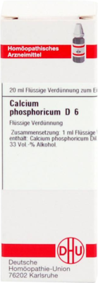 CALCIUM PHOSPHORICUM D 6 Dilution
