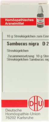 SAMBUCUS NIGRA D 2 Globuli