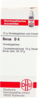 BORAX D 6 Globuli