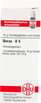 BORAX D 6 Globuli
