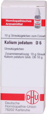 KALIUM JODATUM D 6 Globuli