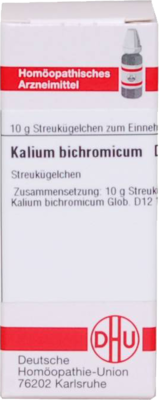KALIUM BICHROMICUM D 12 Globuli