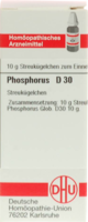 PHOSPHORUS D 30 Globuli