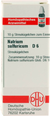 NATRIUM SULFURICUM D 6 Globuli