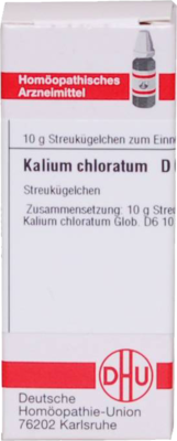 KALIUM CHLORATUM D 6 Globuli
