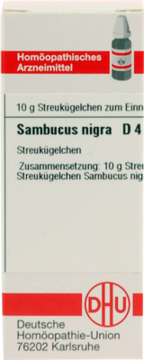 SAMBUCUS NIGRA D 4 Globuli