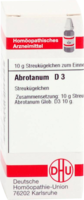 ABROTANUM D 3 Globuli