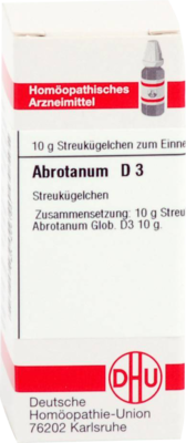 ABROTANUM D 3 Globuli