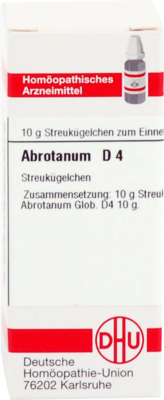 ABROTANUM D 4 Globuli