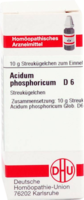 ACIDUM PHOSPHORICUM D 6 Globuli