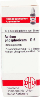 ACIDUM PHOSPHORICUM D 6 Globuli