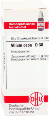 ALLIUM CEPA D 30 Globuli