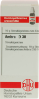 AMBRA D 30 Globuli
