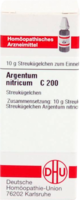 ARGENTUM NITRICUM C 200 Globuli