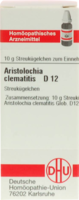 ARISTOLOCHIA CLEMATITIS D 12 Globuli