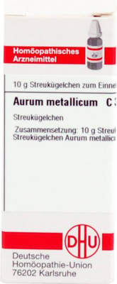 AURUM METALLICUM C 30 Globuli
