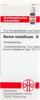 AURUM METALLICUM D 12 Globuli