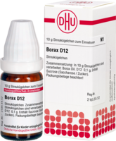 BORAX D 12 Globuli